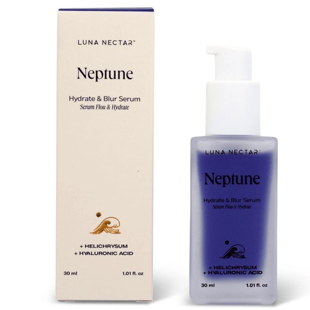 🌻LUNA NECTAR Neptune Hyaluronic Acid Blur Serum 1oz New